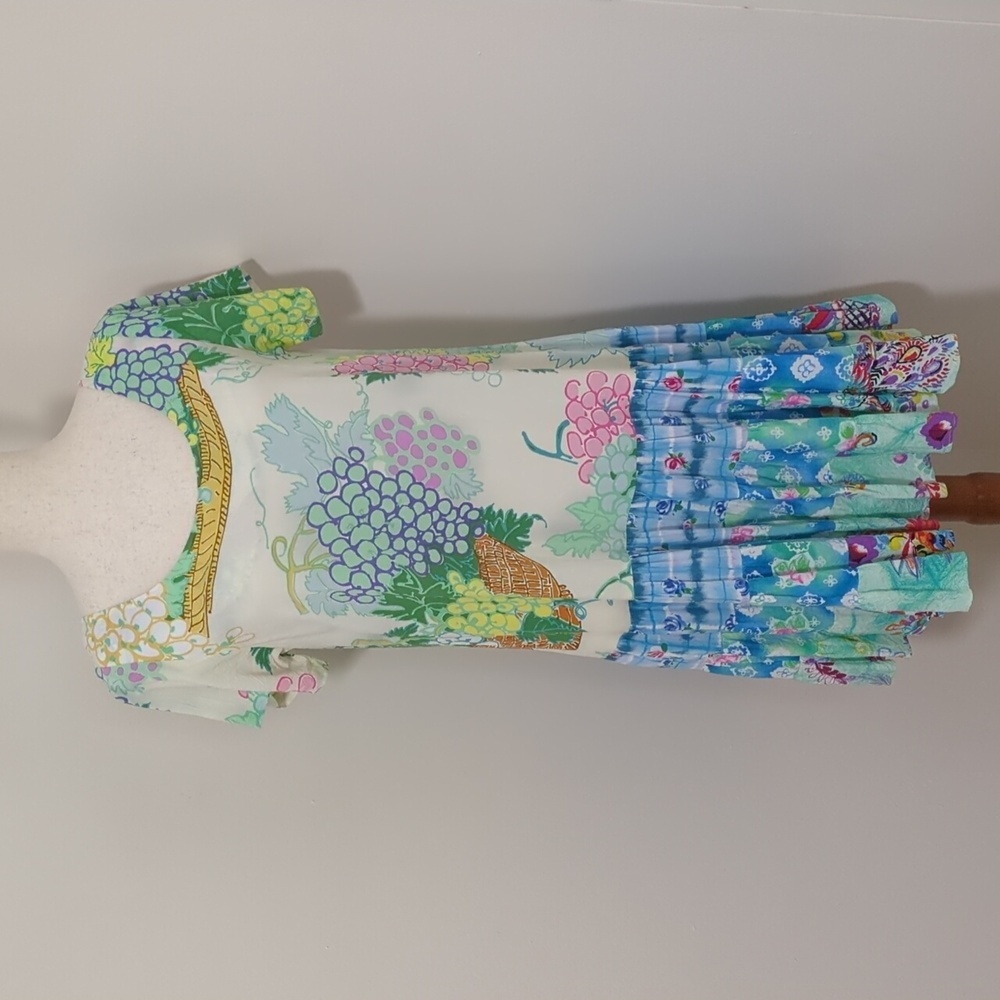 Jams World Hattie Grape Floral Dress, Size M, EUC